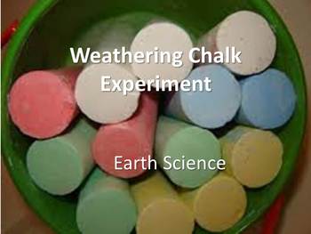 Preview of Weathering Chalk Experiment