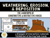 Weathering, Erosion, Deposition: Constructive & Destructiv