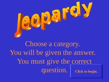 Preview of Weathering / Erosion / Deposition / Soil - Review Game - Jeopardy