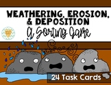 Weathering, Erosion, & Deposition Task Cards