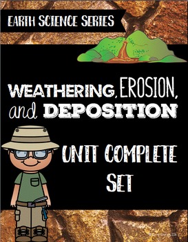 Preview of Weathering, Erosion, & Deposition Unit - Earth Science Series Bundle