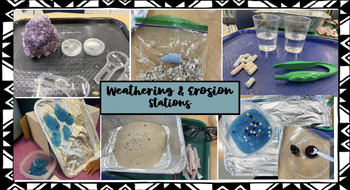 Preview of Weathering & Erosion Experiment Stations