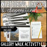 Weathering, Erosion, and Deposition Gallery Walk Activity 