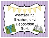 Weathering, Erosion, and Deposition Sort