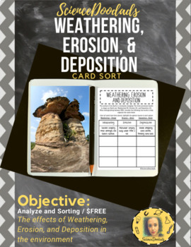 Preview of Weathering, Erosion, and Deposition - Sorting Activity