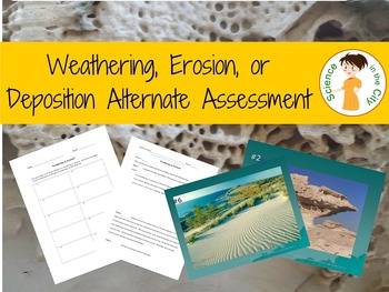 Preview of Weathering, Erosion, and Deposition Assessment Activity