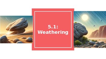 Preview of Weathering, Soil, Mass Movements, & Running Water PowerPoint Notes