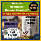 Weathering Labs and Interactive Notebook NGSS aligned 4-ES