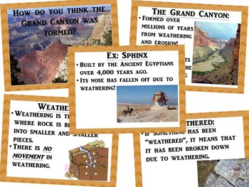 Weathering and Erosion by Science Station | TPT