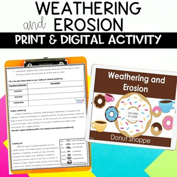 Preview of Weathering and Erosion Activity