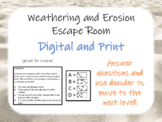Weathering and Erosion Escape Room