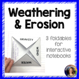 Weathering and Erosion Foldables