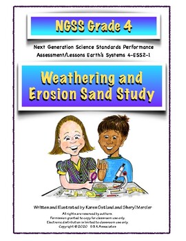 Preview of NGSS Grade 4 Weathering and Erosion: Sand Study