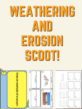 Weathering and Erosion Scoot Activity by The Apothecary of Education