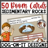 Weathering Erosion Sedimentary Rocks BOOM Cards Digital Ta