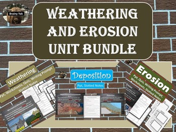 Preview of Weathering and Erosion Unit Bundle