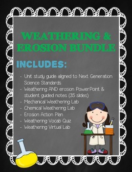Preview of Weathering and Erosion Unit Packet