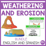 Weathering and Erosion | English and Spanish