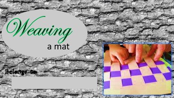 Preview of Weave a Mat Activity