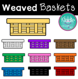 Weaved Basket Clip Art