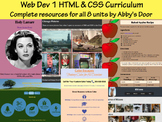 Web Design & Dev 1 in HTML & CSS - Curriculum Bundle