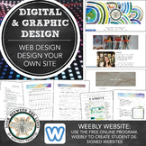 Web Design, Graphic Design Project: Design a Weebly Websit