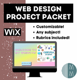 Web Design Project for Any Subject - Create Your Own Websi