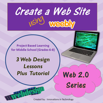 Preview of Web Design using Weebly | Distance Learning