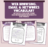 Web Browsing, Email & Networks Vocabulary Activity Packet