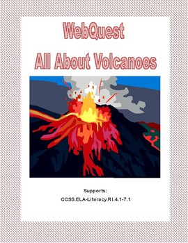 Preview of Volcanoes Webquest- Earth Science- Reading for Information