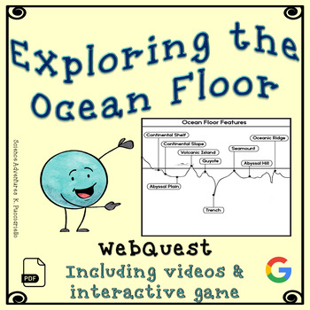 Preview of WebQuest: Exploring the Ocean Floor