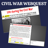 WebQuest: Life During Civil War