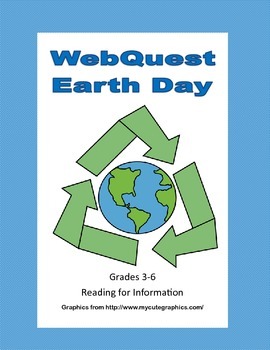 Preview of Earth Day Activity- A Webquest- Improving the Environment- Ecology