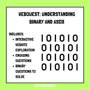 Preview of WebQuest: Understanding Binary and ASCII