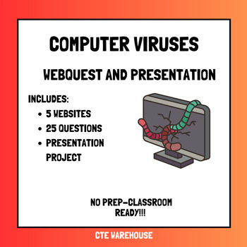 Preview of WebQuest on Famous Computer Viruses - A Comprehensive Learning Kit