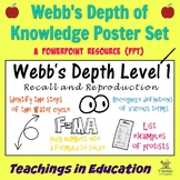 Webb's Depth of Knowledge (Poster Set)