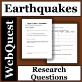 Webquest - Forces of Nature - Earthquakes - National Geographic