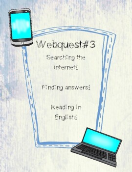 Preview of Webquest – General Knowledge #3