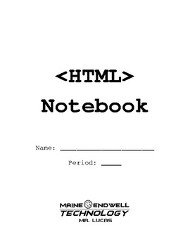 Preview of Website Design & HTML Coding Workbook - Create Your Own Website!