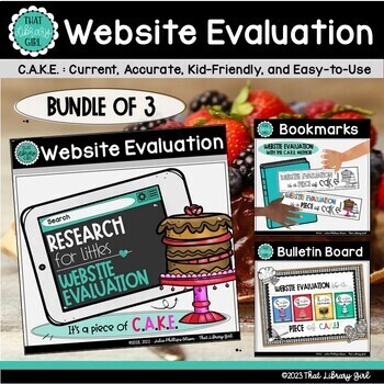 Preview of Website Evaluation Bundle - CAKE