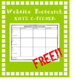 Website Research Note Catcher