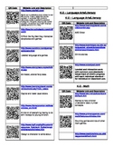 Website Resource List with QR Codes for Kindergarten Throu