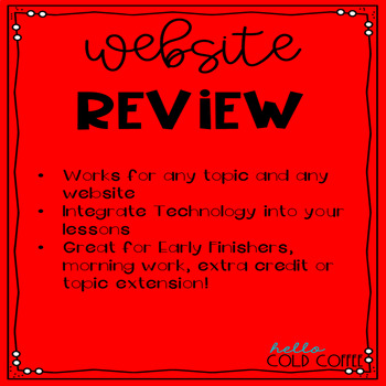 Preview of Website Review