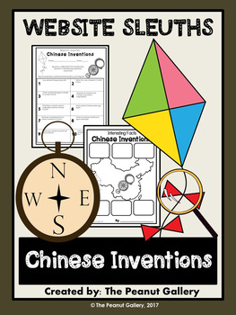 Preview of Website Sleuths: Chinese Inventions (Ancient China) | Web/ Internet Search