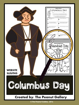 Preview of Website Sleuths: Columbus Day