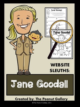 Preview of Website Sleuths: Jane Goodall