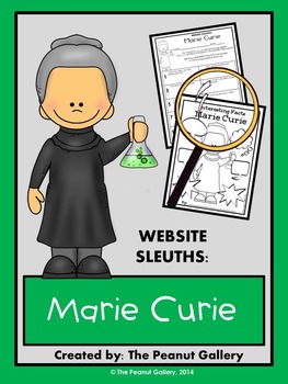 Preview of Website Sleuths: Marie Curie