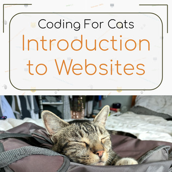 Preview of Websites Lesson Pack | Coding For Cats