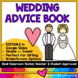 Teacher Wedding Advice Book: Help Students Make Teacher's 