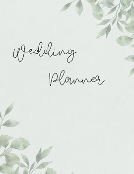 Preview of Wedding Checklist and Planner